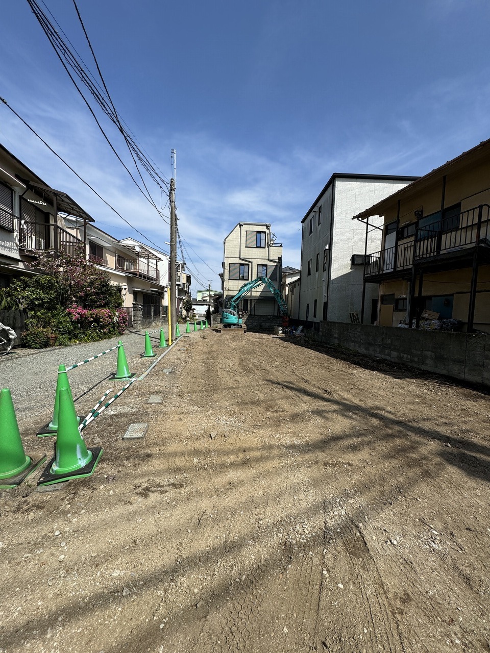 建物の解体工事完了