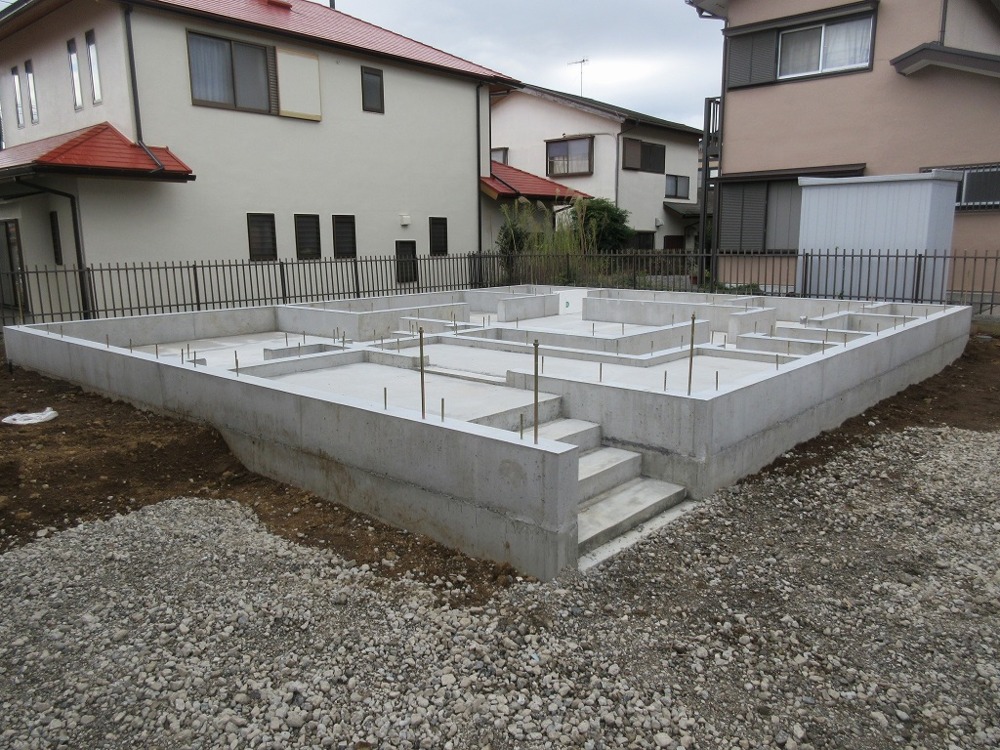 基礎工事が完了