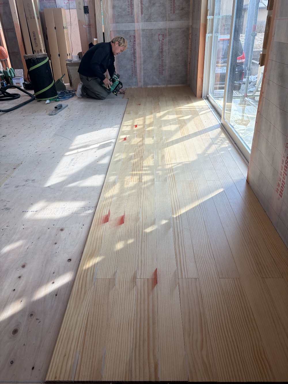 フローリング工事