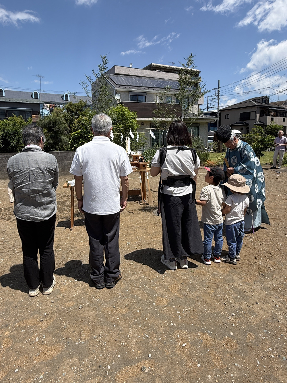 地鎮祭を行いました。