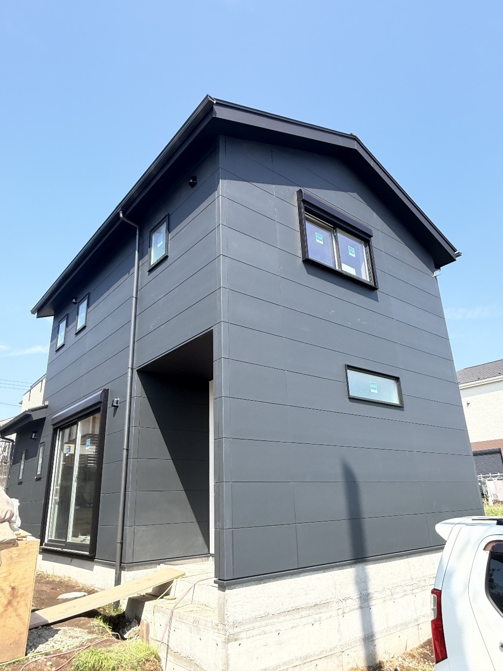 外壁サイディング工事が完了