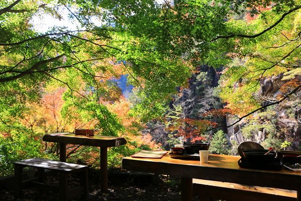 昇仙峡とほうとう